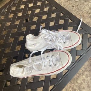 white high top converse